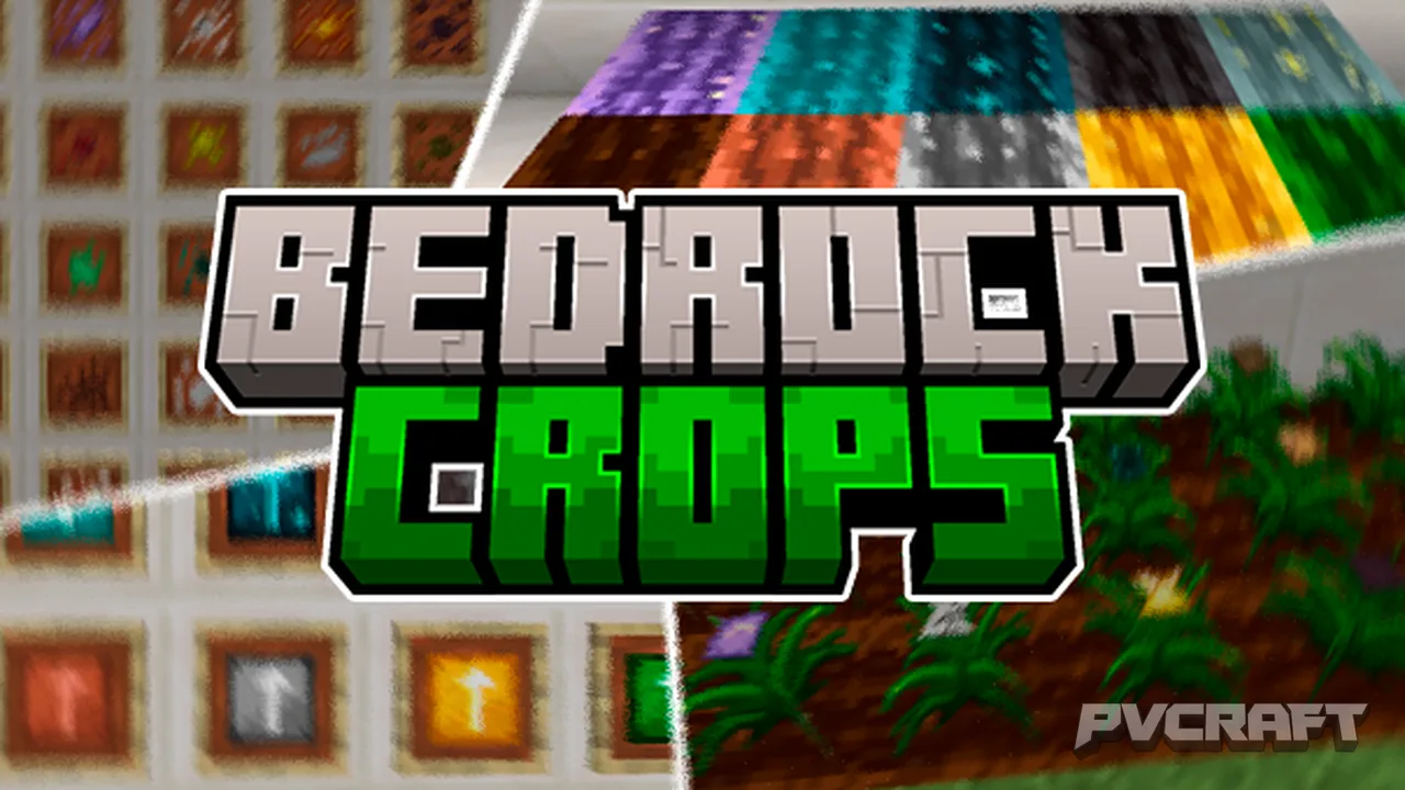 Innovative Ore Plants Add-On for Minecraft Bedrock