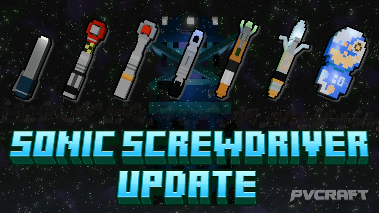 Sonic Screwdriver Update: Bedrock Who Add-On