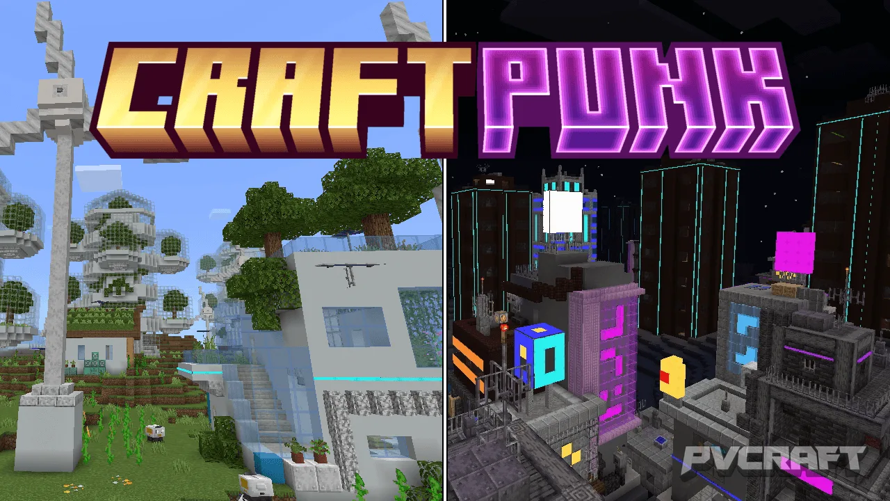 Craftpunk: A Futuristic Adventure in Minecraft