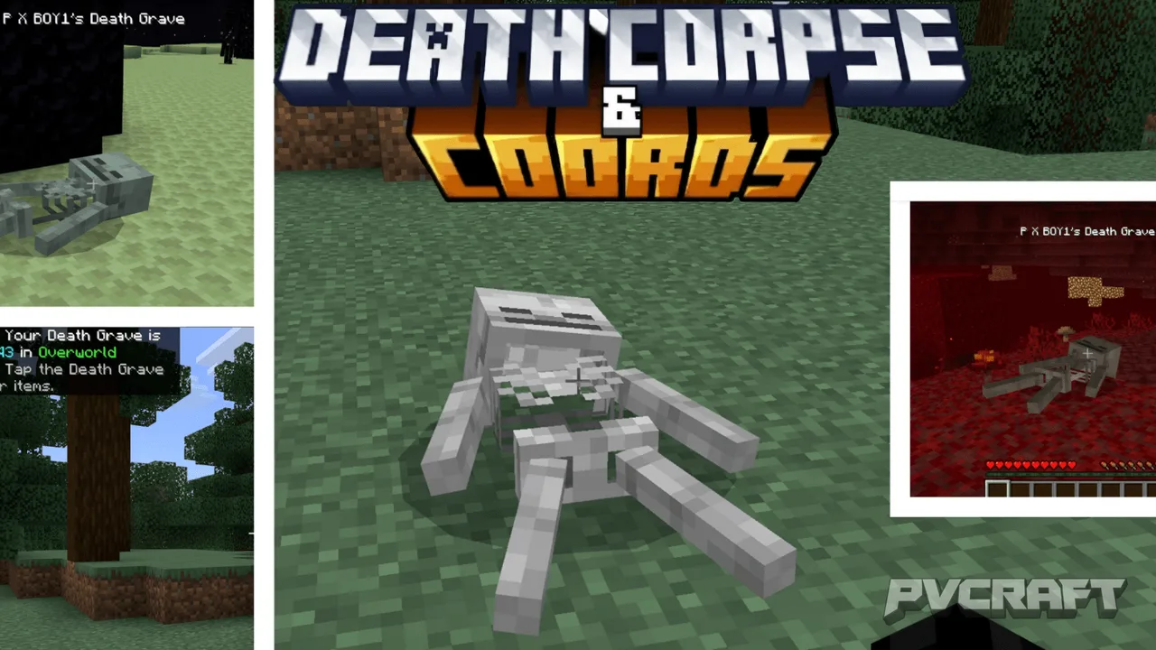 Recover Your Items with Death Corpse and Coordinates