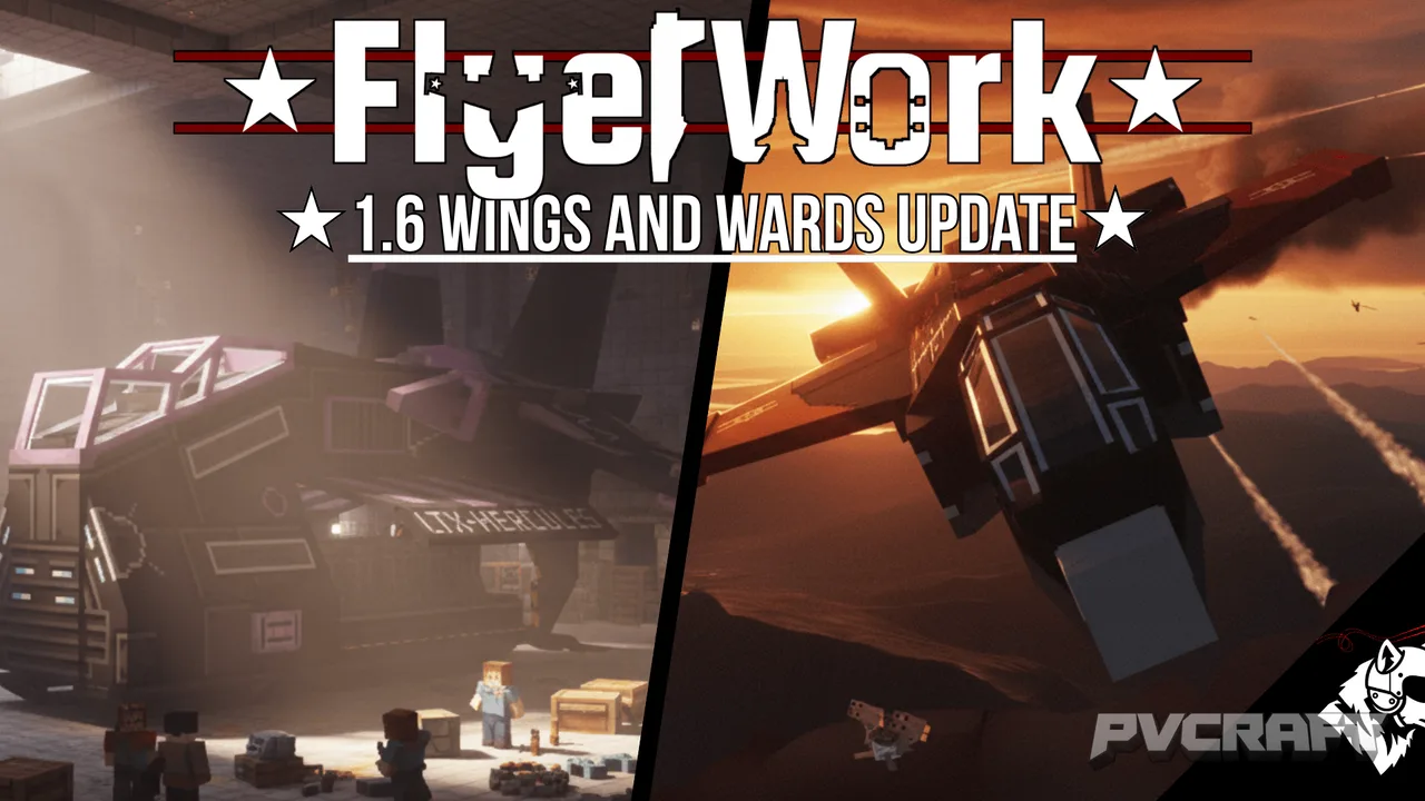 FlyerWorks Vanilla Aircraft and Plane Addon