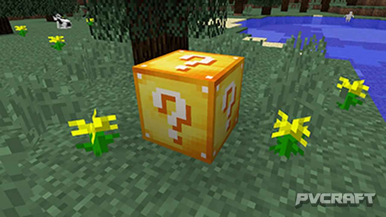 Lucky Blocks Expansion for Minecraft Bedrock