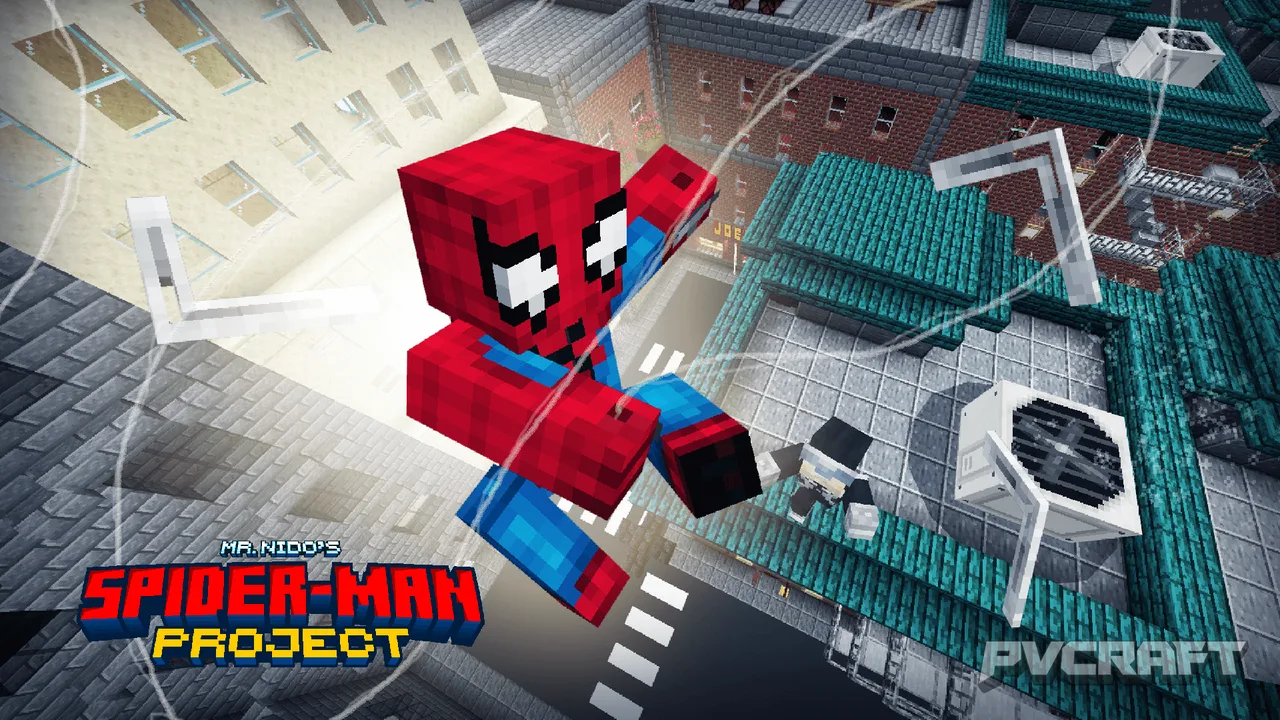 Mr. Nido's Spider-Man Add-on: Become the Iconic Superhero in Minecraft Bedrock