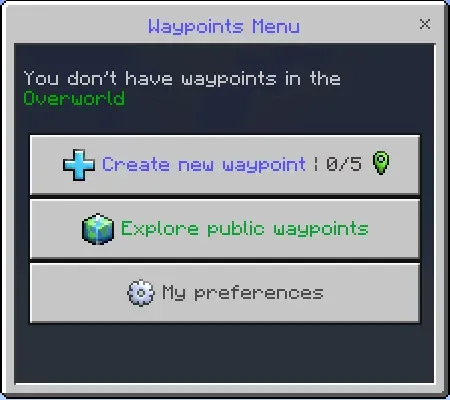 Multiplayer Waypoint System for Bedrock Edition - Image 3
