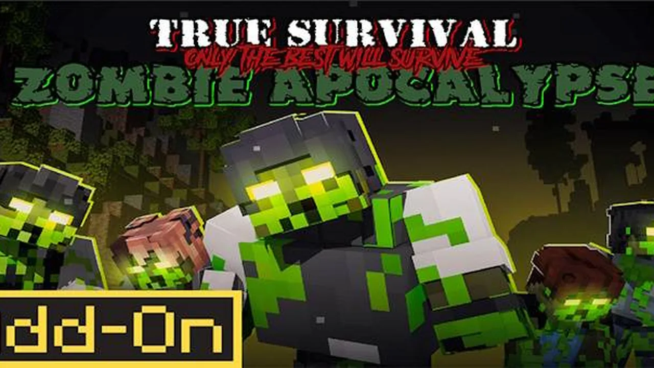 True Survival - Zombie Apocalypse [MobBlocks]