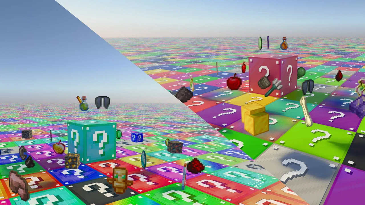 Lucky Flat World V3 - Infinite Lucky Block Adventure - Image 4