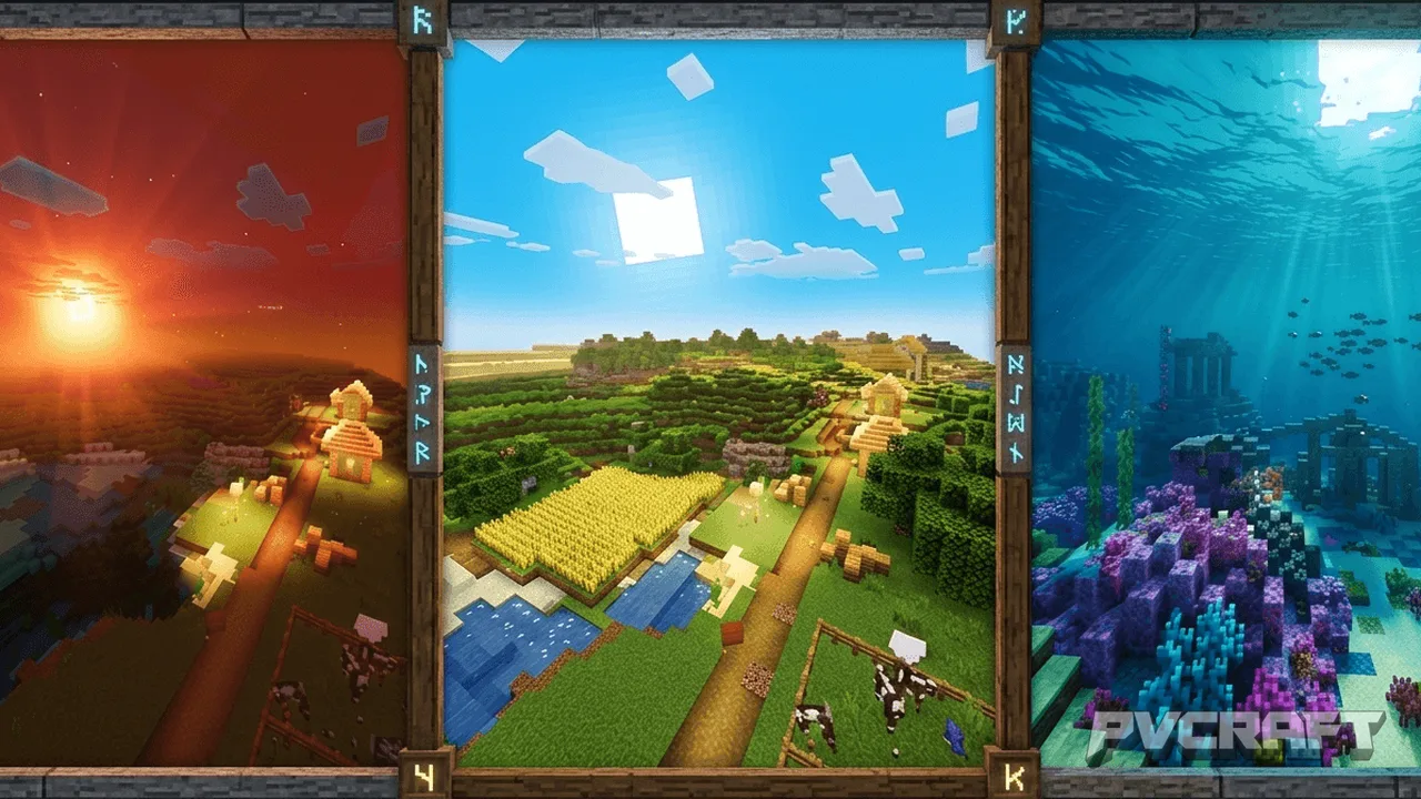 Nexora Visuals Texture Pack for Minecraft Bedrock