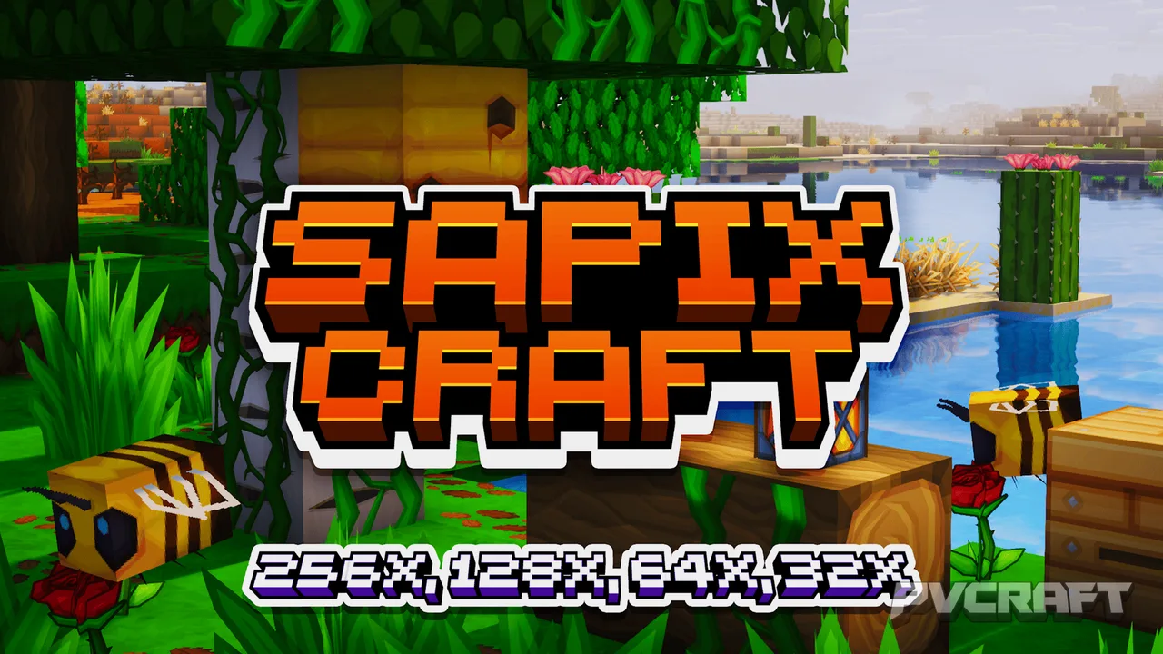 Sapixcraft Bedrock 32x Lite Texture Pack