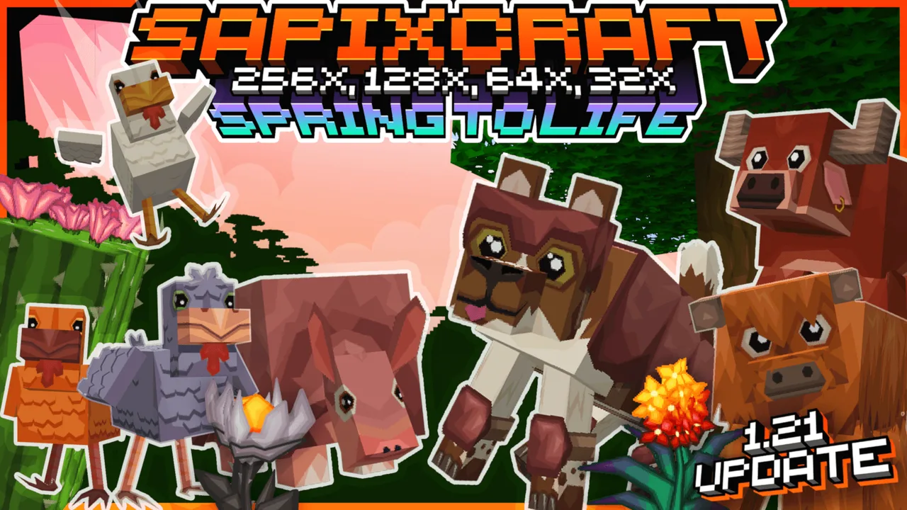 Sapixcraft Bedrock 32x Lite Texture Pack - Image 5