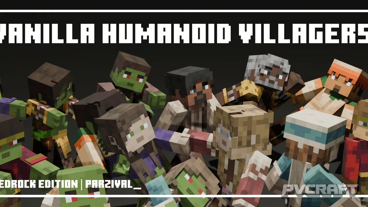 Revamped Vanilla Humanoid Villagers